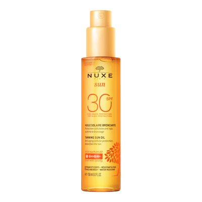 Nuxe Huile Solaire Bronzante Haute Protection SPF30