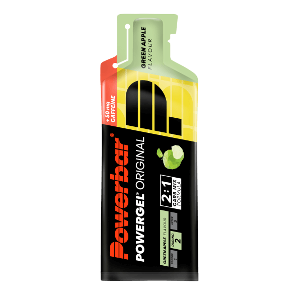 POWERGEL ORIGINAL – GREEN APPLE with 50mg CAFFIENE