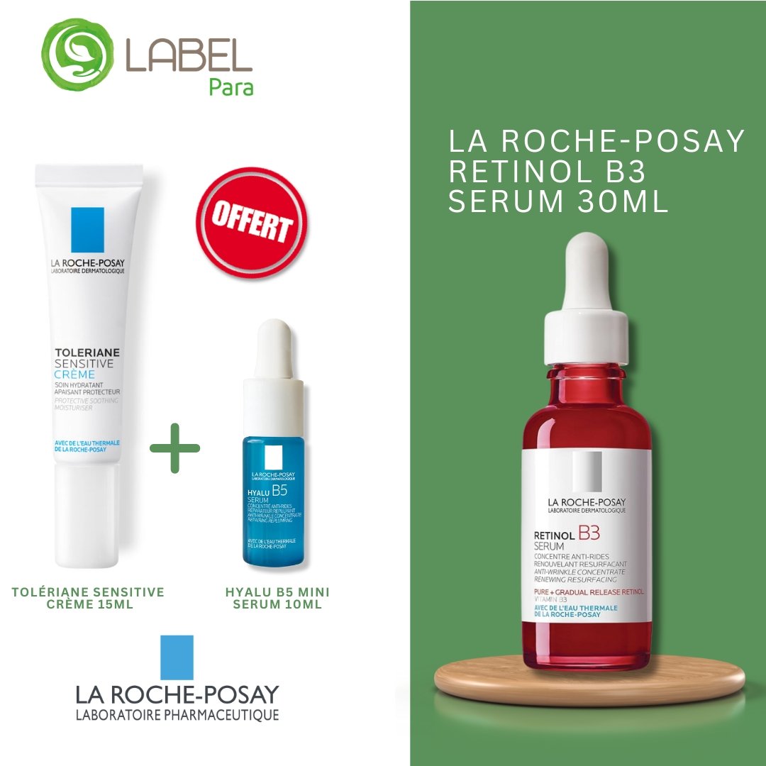 LA ROCHE-POSAY RETINOL B3 SERUM + CADEAUX OFFERTS