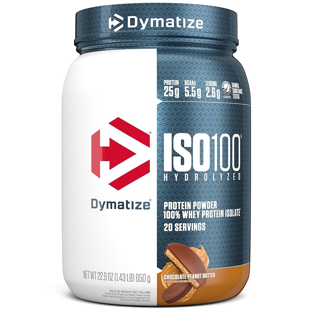 Dymatize ISO100 20 Serve (600g) PEANUT BUTTER