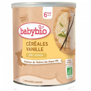 BABYBIO CEREALES VANILLE AVEC QUINOA