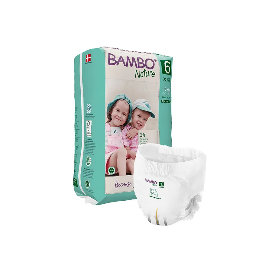 Bambo Nature Culottes d’Apprentissage N°6 XXL 18+kg – 18u