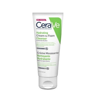CeraVe Crème Moussante Nettoyante Hydratante Peau Normale à Sèche | 100ml