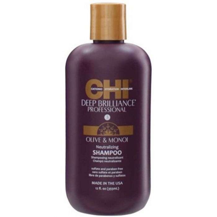 CHI DEEP BRILLIANCE OLIVE & MONOI SHAMPOO 355ml