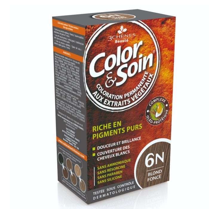 3 CHENES TEINTURE 6N BLOND FONCE