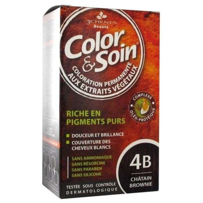3 CHENES TEINTURE 4B CHATAIN BROWNI