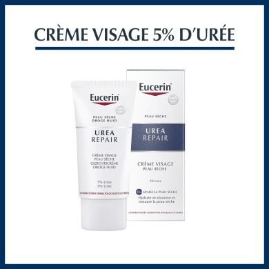 EUCERIN CREME VISAGE 5% D&rsquo;UREE
