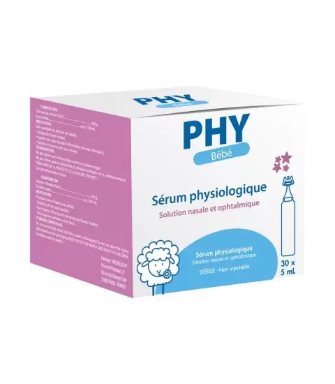 GILBERT SERUM PHYSIOLOGIQUE 5ML Boîte DE 30