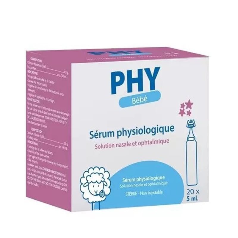 GILBERT SERUM PHYSIOLOGIQUE 5ML Boîte DE 20