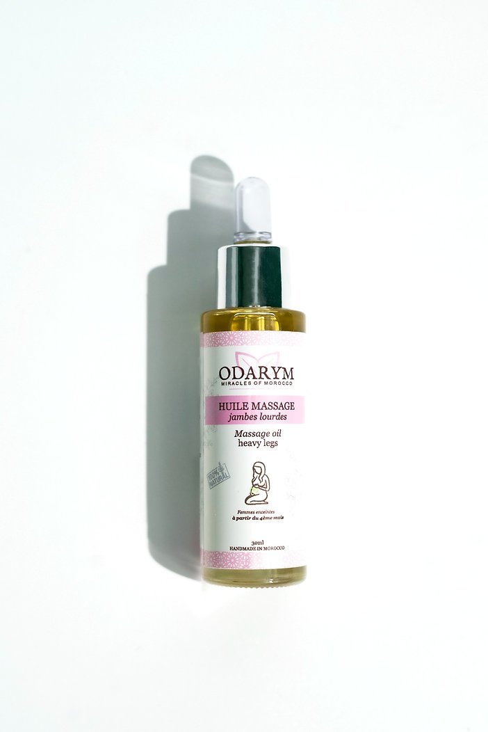 ODARYM HUILE DE MASSAGE JAMBES LOURDES