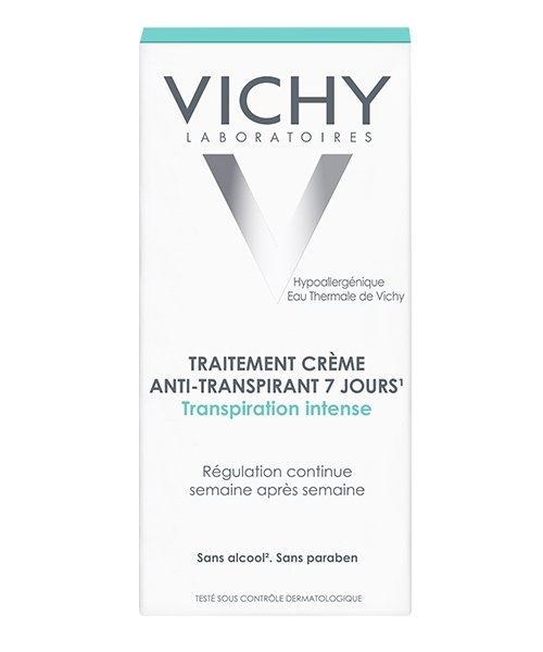 VICHY DÉODORANT TRAITEMENT ANTI-TRANSPIRANT 7JRS – CRÈME 30 ML
