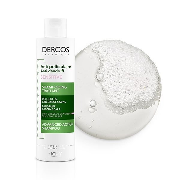 DERCOS SHAMPOOING ANTIPELLICULAIRE SENSITIVE 200 ML