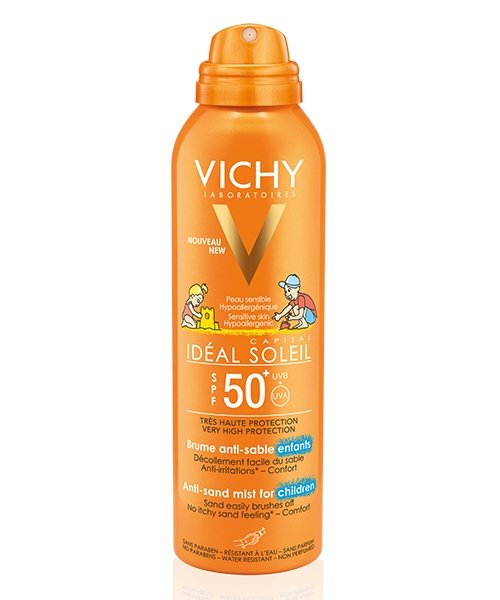CAPITAL SOLEIL BRUME ANTI-SABLE ENFANTS SPF 50+ 200 ML