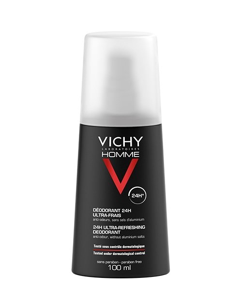 VICHY HOMME DÉODORANT VAPORISATEUR ULTRA-FRAIS 100 ML