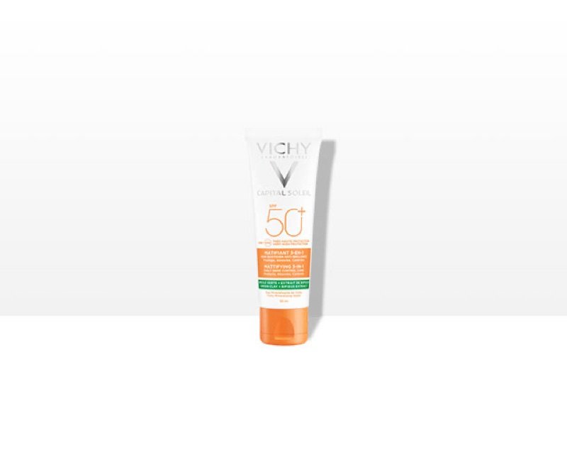 CAPITAL SOLEIL MATIFIANT 3EN1 SPF 50+
