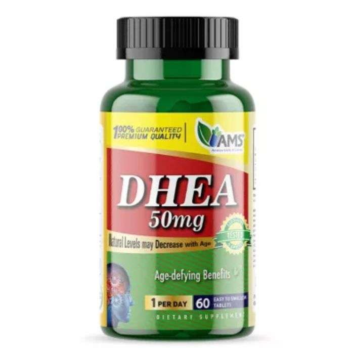 AMS DHEA 50 MG 60 CAPSULES