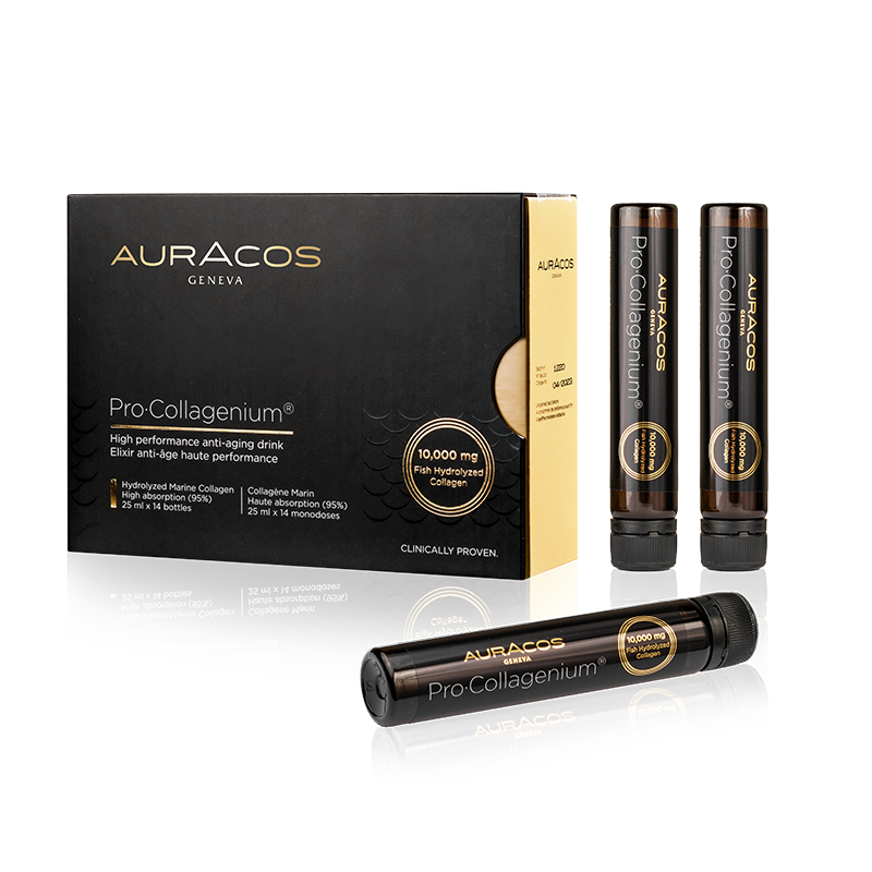 AURACOS PRO COLLAGENIUM 14 AMPOULES BUVABLES