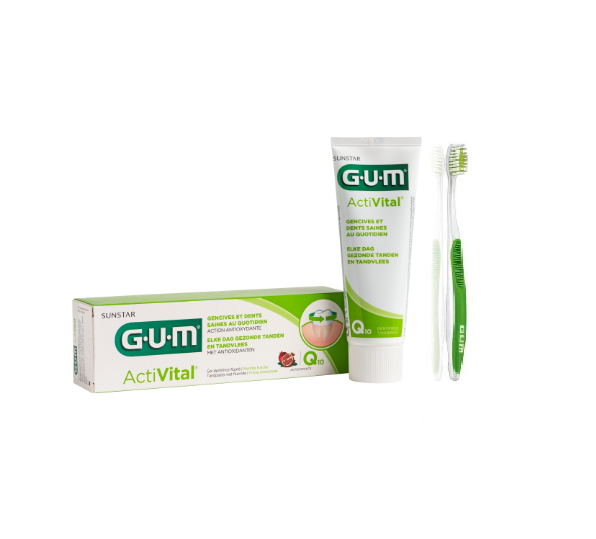 GUM DENTIFRICE ACTIVITAL + BROSSE A DENT 471