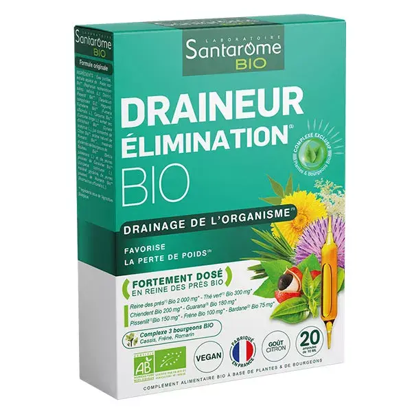 SANTAROME BIO MINCEUR 20 AMPOULES