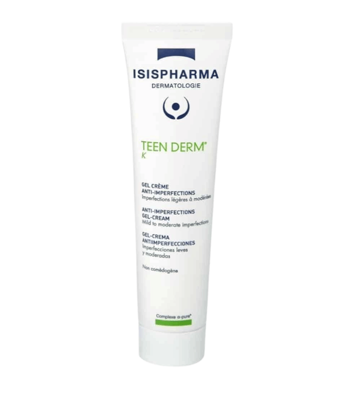 Isispharma Teen Derm K Gel-Crème Anti-imperfections Peaux Grasses 30ml