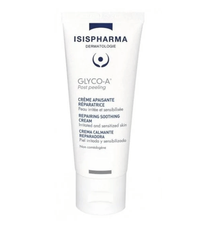 Isispharma Glyco-A Post Peeling Crème Apaisante Réparatrice Visage 40ml