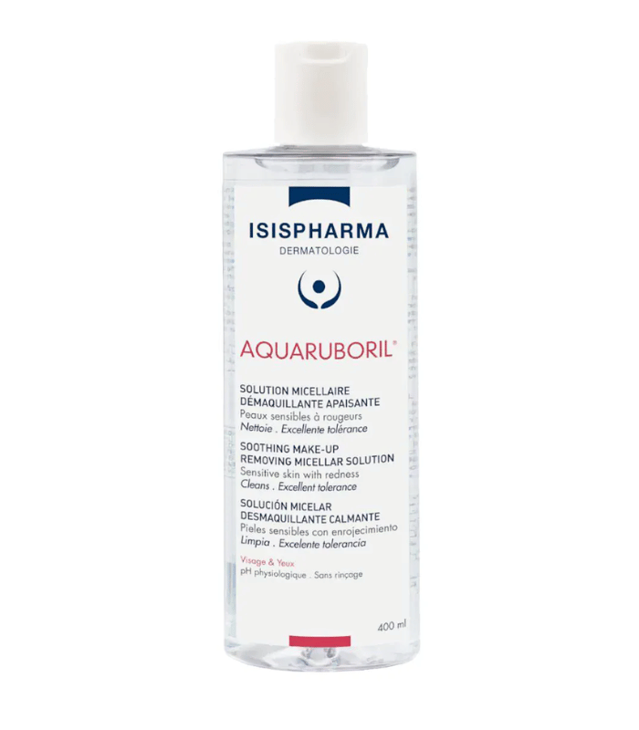 Isispharma Aquaruboril Eau Micellaire Apaisante Peaux Sensibles Rougeurs 400ml
