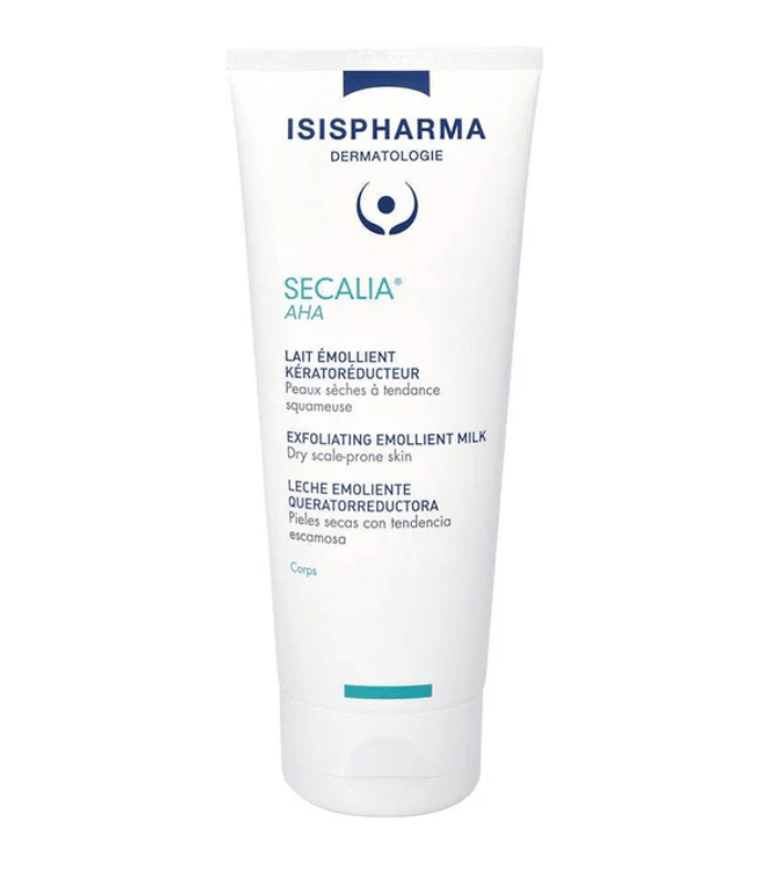 Isispharma Secalia AHA Lait Émollient Kérato-réducteur Peaux Sèches 200ml