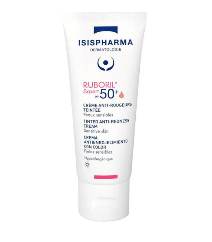 Isispharma Ruboril Expert SPF50+ Crème Teintée Anti-Rougeurs Peaux Sensibles 40ml