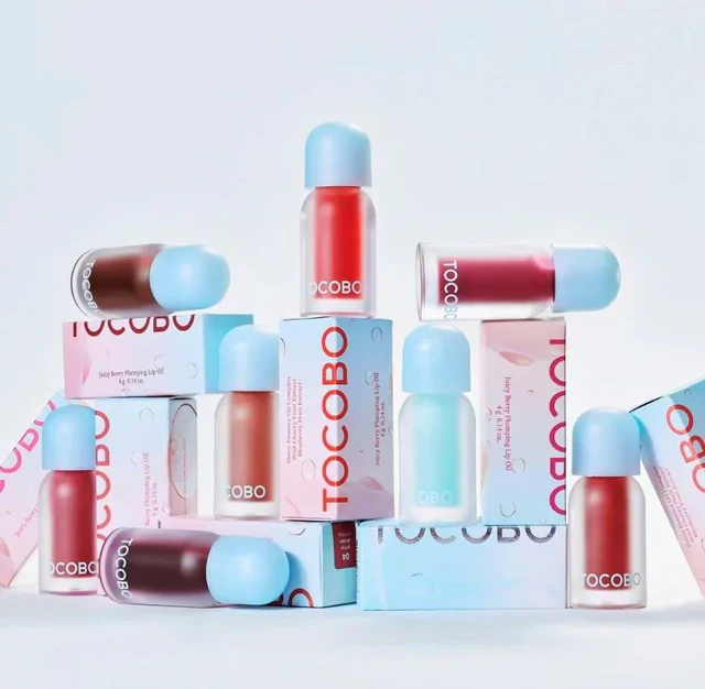 TOCOBO JUICY BERRY PLUMPING LIP OIL 4 G