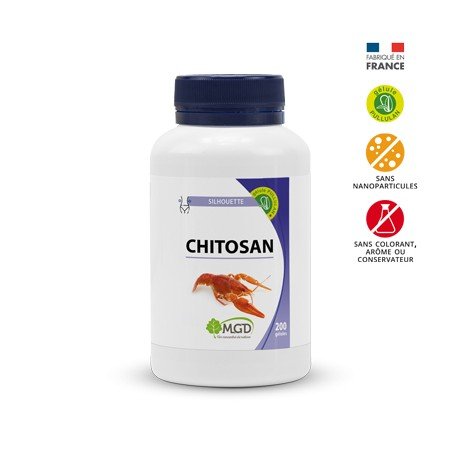 MGD Chitosan 200 Comprimés