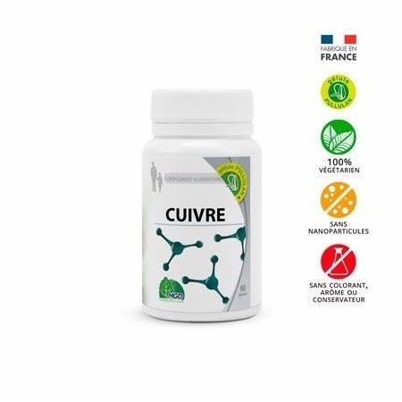 MGD Cuivre 60 Gélules