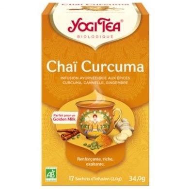 YOGI TEA  INFUSION CHAI CURCUMA