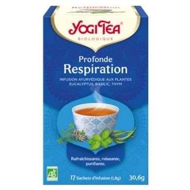 YOGI TEA  INFUSION PROFONDE RESPIRATION 17 S