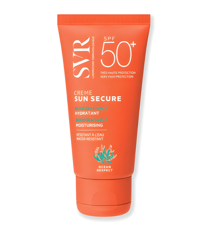 Svr Sun Secure Crème Hydratante SPF50+ Protection Solaire Peaux Sensibles 50ml