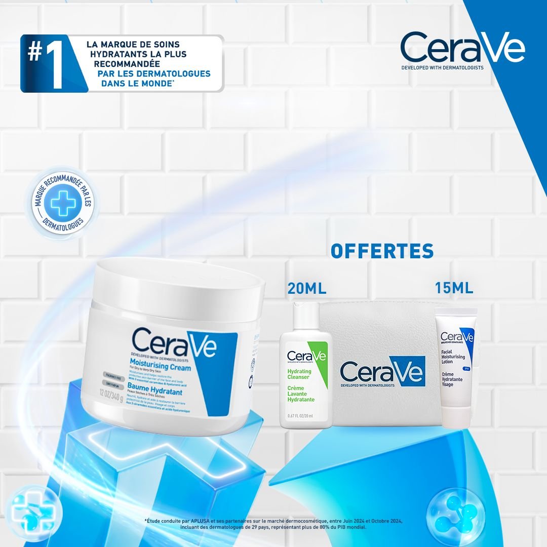 CERAVE BAUME HYDRATANT  355 ML