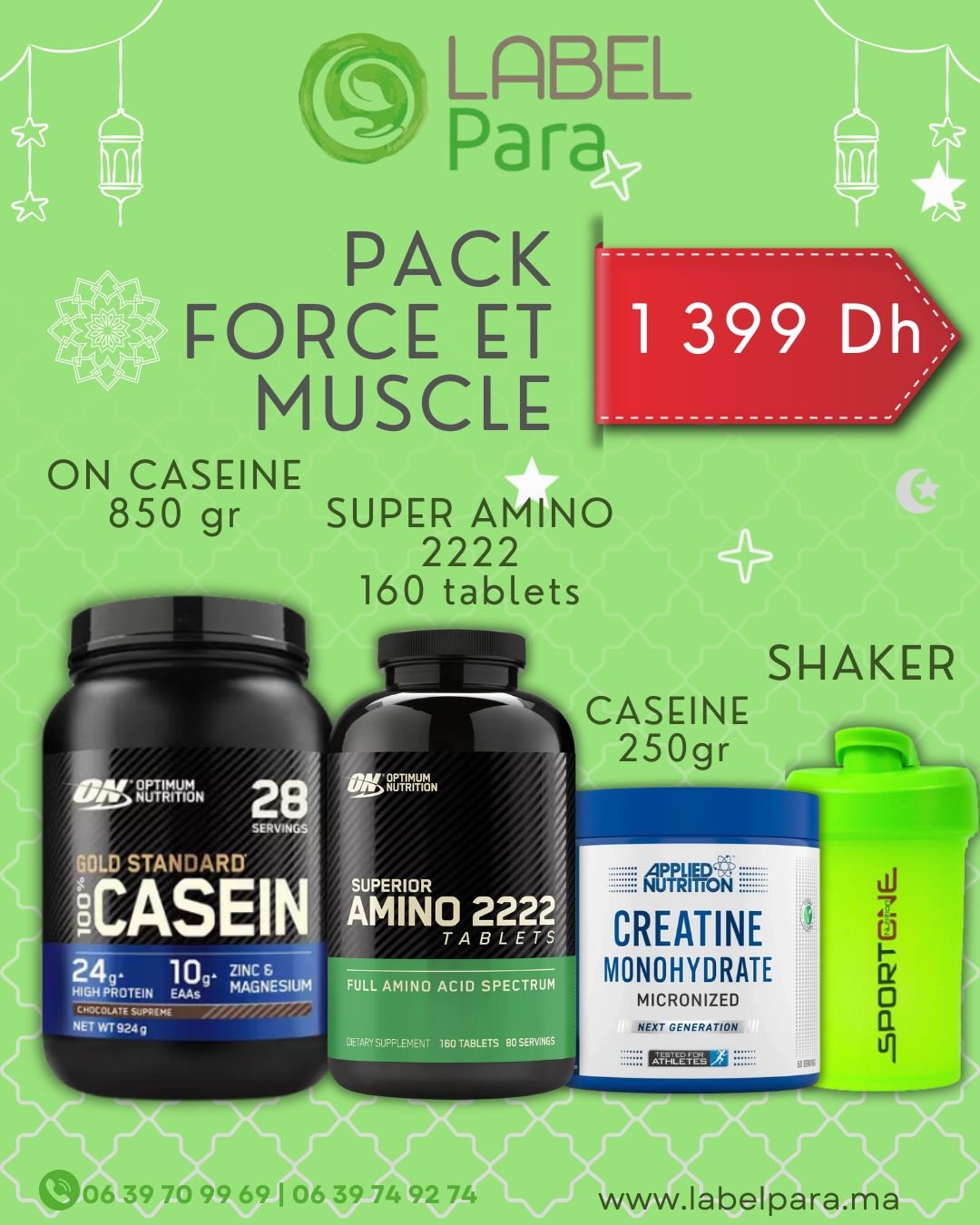 Pack Force et Muscle – Le duo idéal pour vos performances