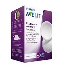 Philips Avent Coussinets d&rsquo;allaitement Jetables (Jour) x24 (SCF254/24)