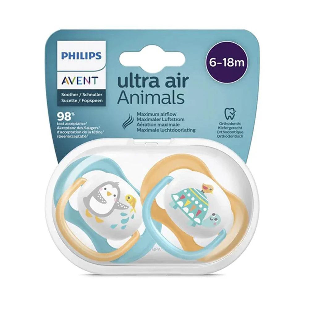 Philips Avent Sucette Ultra Air 6-18 mois (SCF080/07)