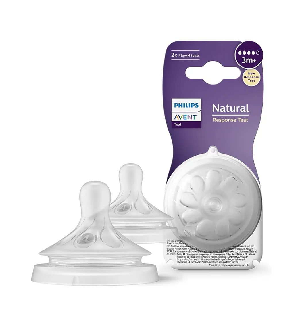 Philips Avent Tétines Natural Response Débit 4 (3m+) (SCY964/02)