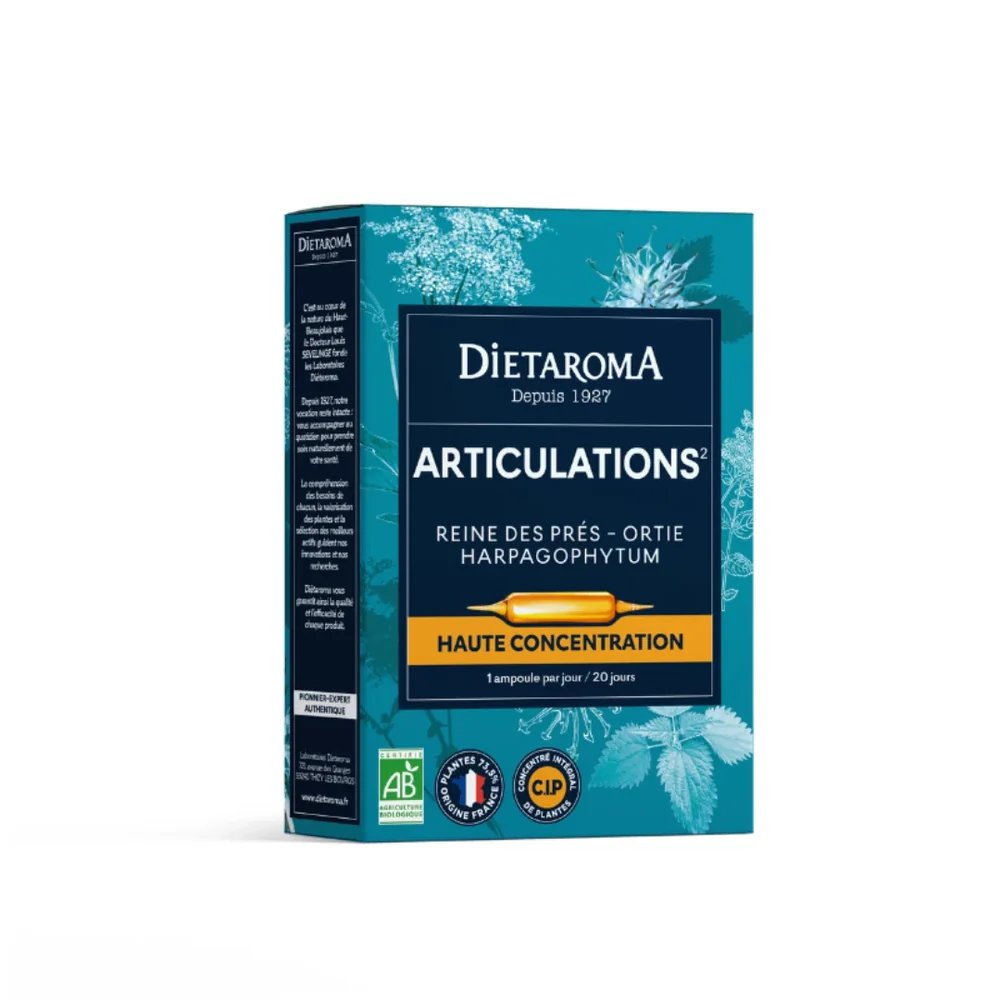 DIETAROMA C.I.P ARTICULATIONS 20 AMP