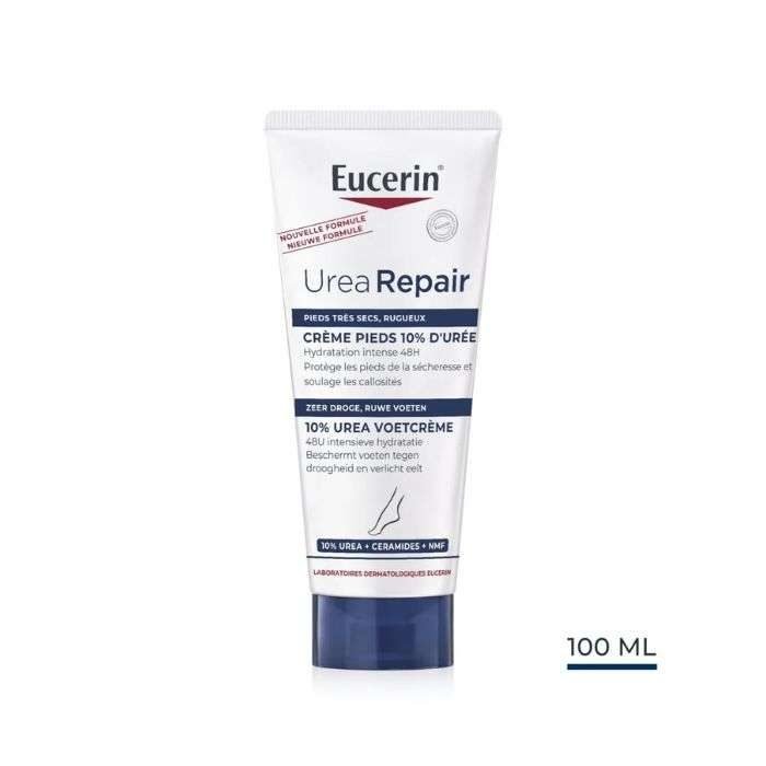 EUCERIN UREA REPAIR PLUS CREME PIEDS 10% D&rsquo;UREE 100 ML