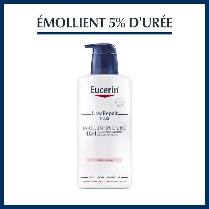 EUCERIN UREA REPAIR EMOLLIENT 5% D&rsquo;UREE 48H PARFUM APAISANT 250 ML