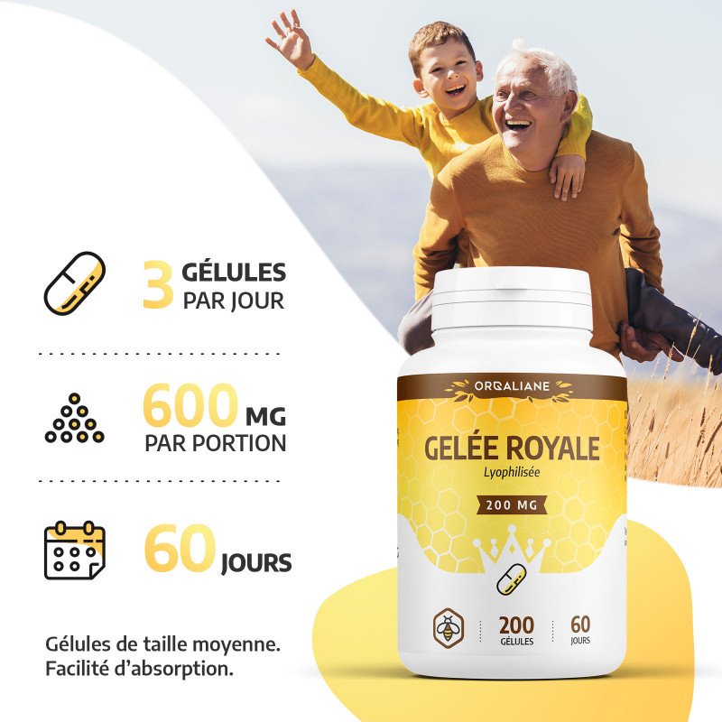 GPH GELEE ROYALE 200 gélules
