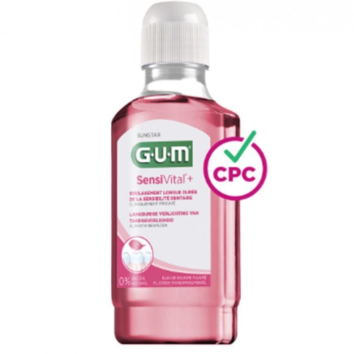 GUM BAIN DE BOUCHE SENSIVITAL + 300 ML