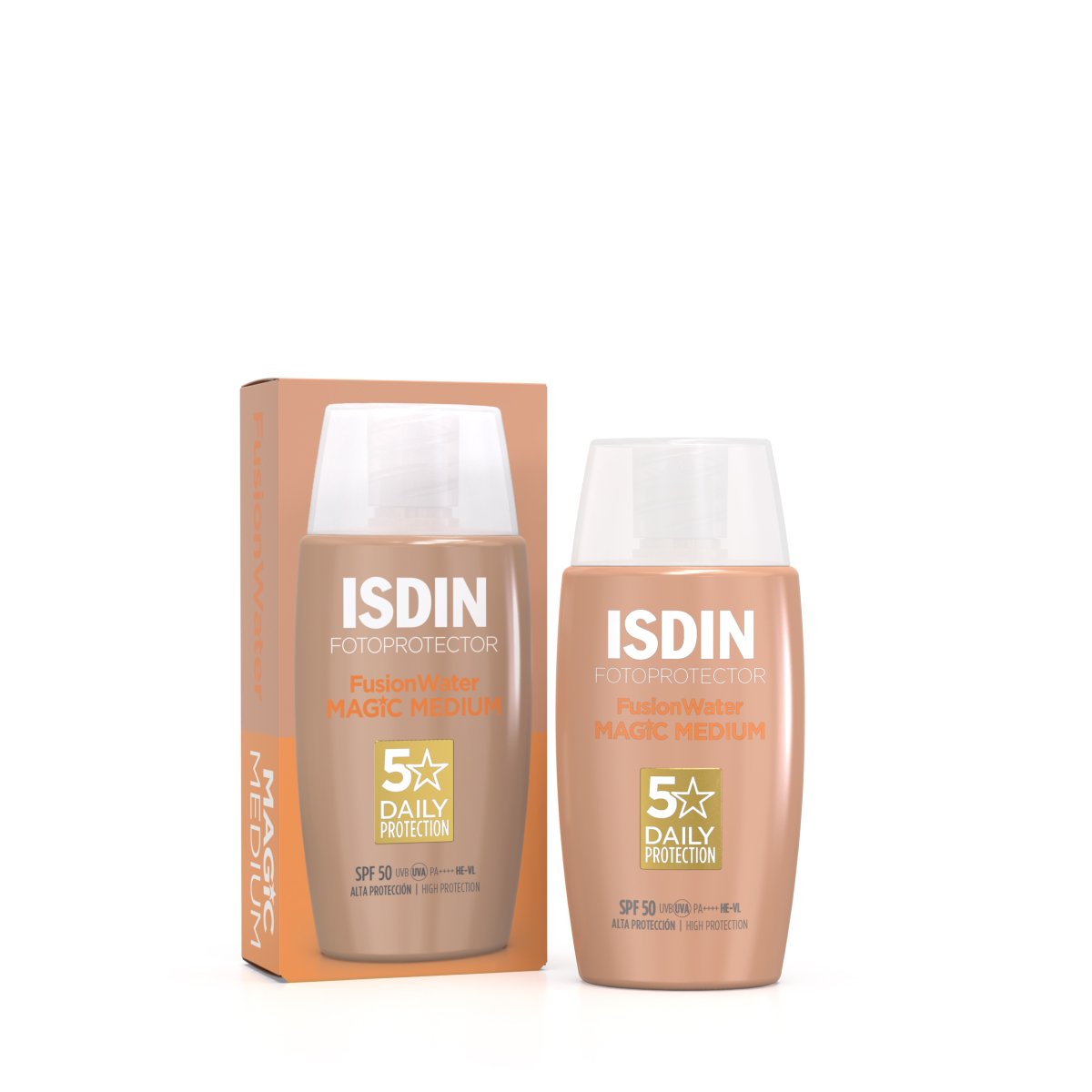 ISDIN Fotoprotector Fusion Water MAGIC Medium SPF 50