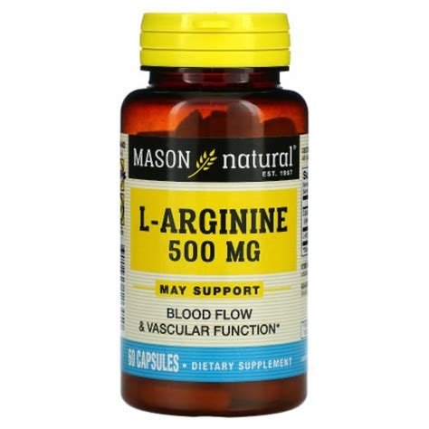 Mason Natural L-Arginine 500 mg