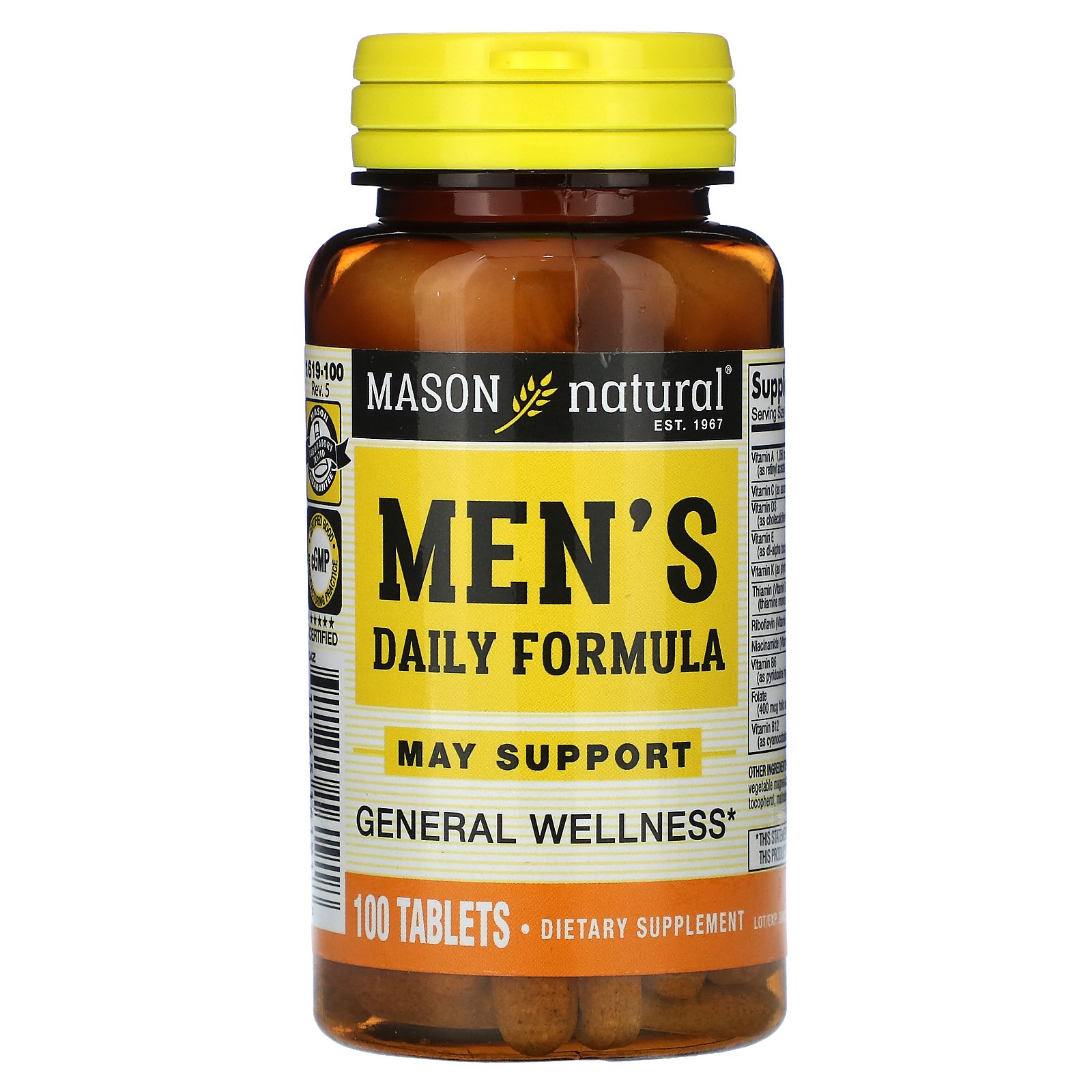 Mason Natural Men&rsquo;s Daily Formula