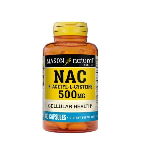 Mason Natural Nac N-Acetyl-L-Cysteine 60 capsules