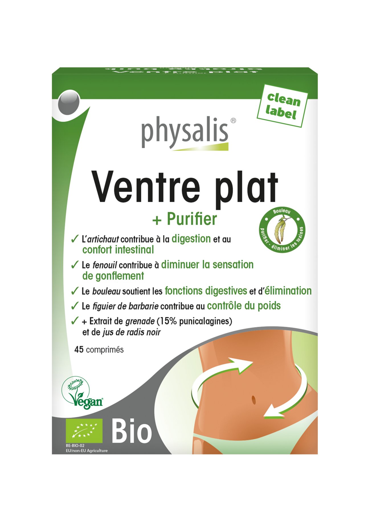 PHYSALIS VENTRE PLAT 60CAP