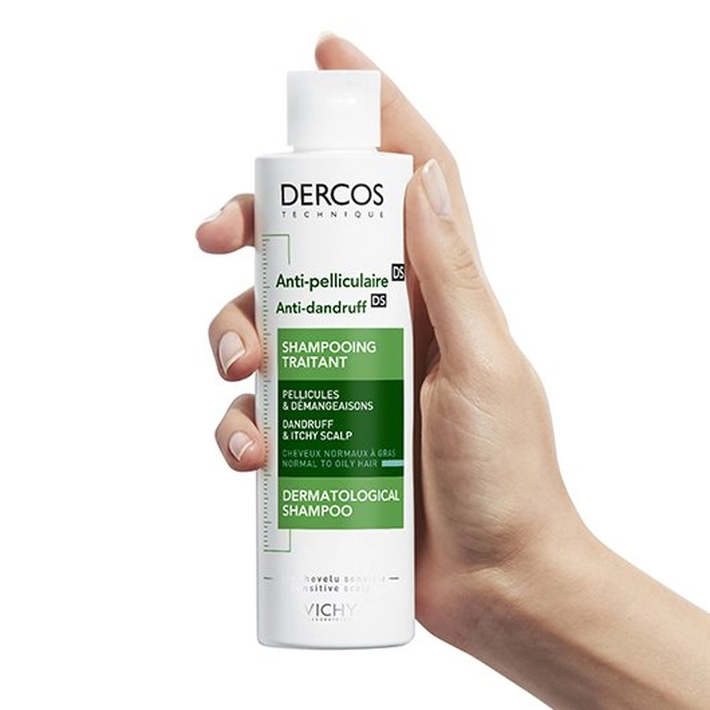 DERCOS SHAMPOOING ANTIPELLICULAIRE CHEVEUX GRAS 200 ML